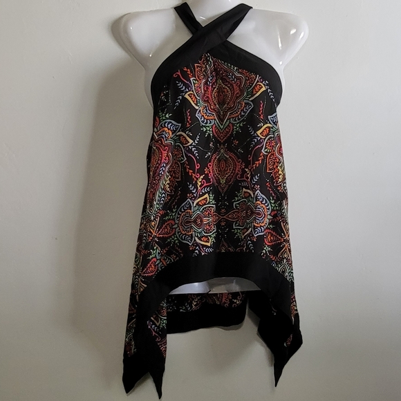 Soho adjustable Halter Top, Paisley, Size Medium - Picture 1 of 6